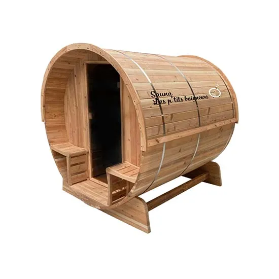 Tonneau sauna Les P'tits Baigneurs